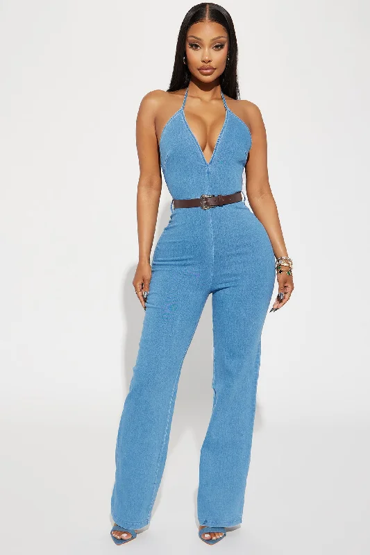 Daydream Denim Jumpsuit - Medium Wash