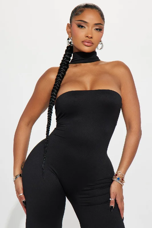 Going On Replay Jumpsuit - Black