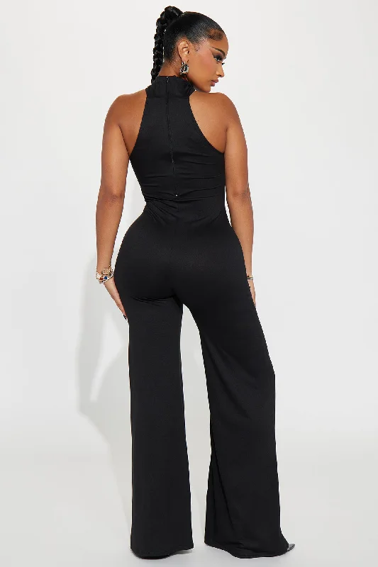 Going On Replay Jumpsuit - Black