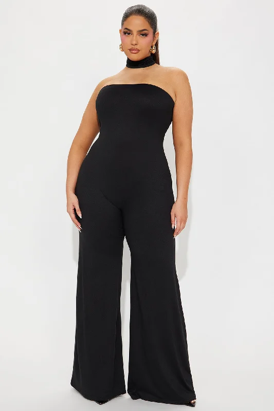 Going On Replay Jumpsuit - Black