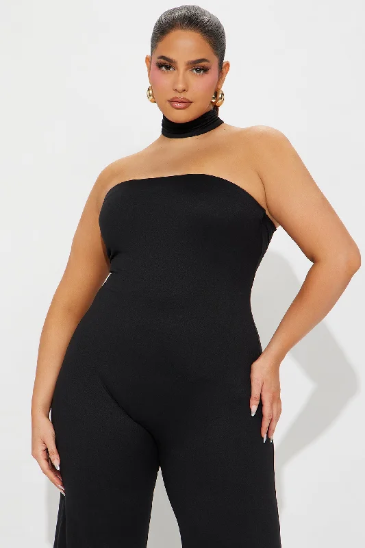 Going On Replay Jumpsuit - Black