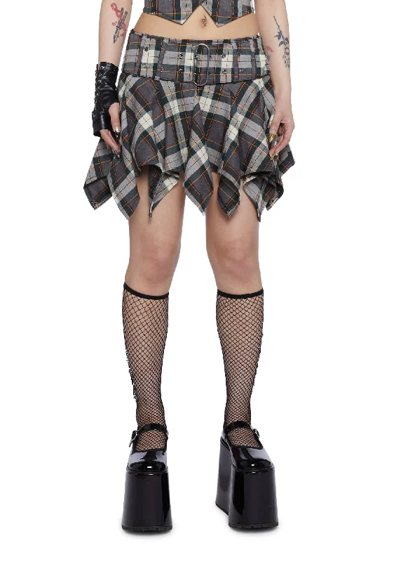 Punk Revival Mini Skirt