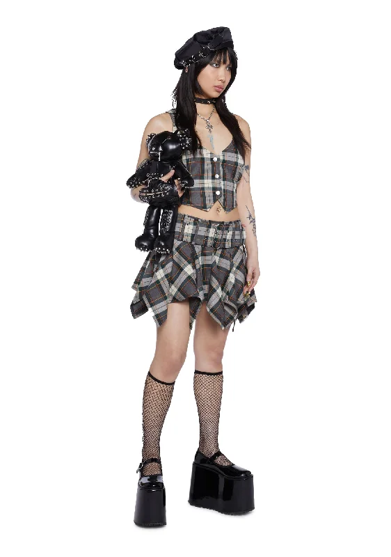 Punk Revival Mini Skirt