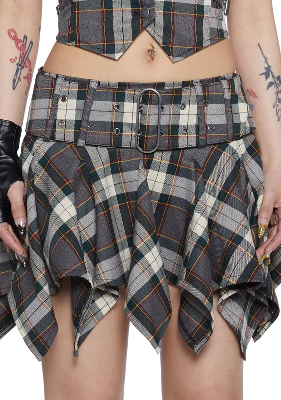 Punk Revival Mini Skirt