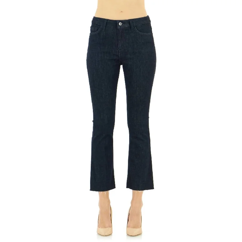 Starlet Boot Crop Pants In East Coast Rinse