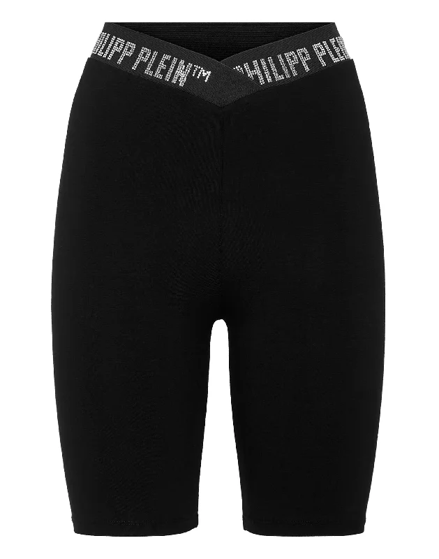 Super High Waist Shorts Stones Philipp Plein TM