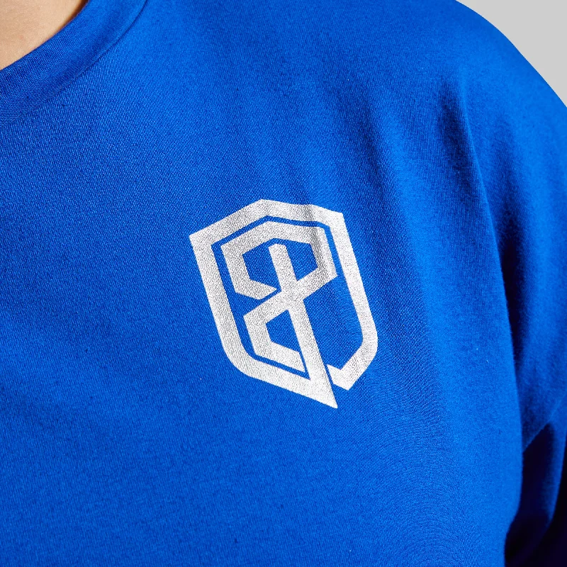 Training Crop Tee (Electric Royal)