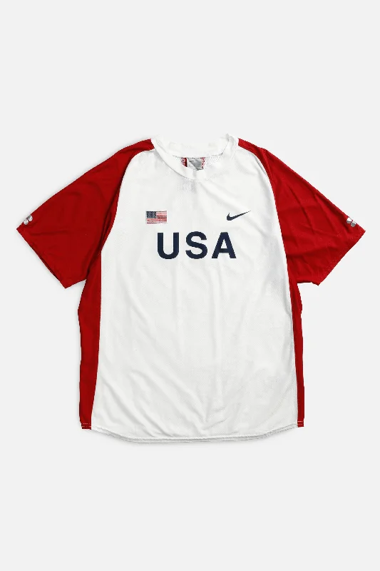 Vintage Nike USA Tee - M