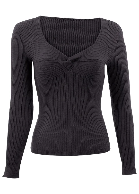 Long sleeve sweater - Black