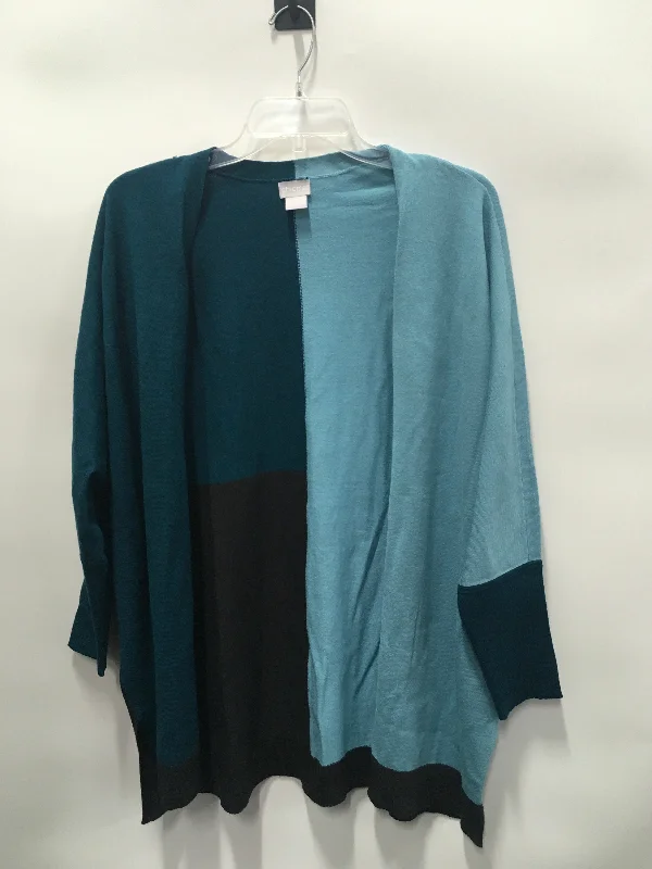 Blue Cardigan Chicos, Size S