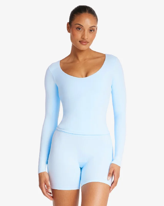 Form Alina Long Sleeve Top | Powder Blue