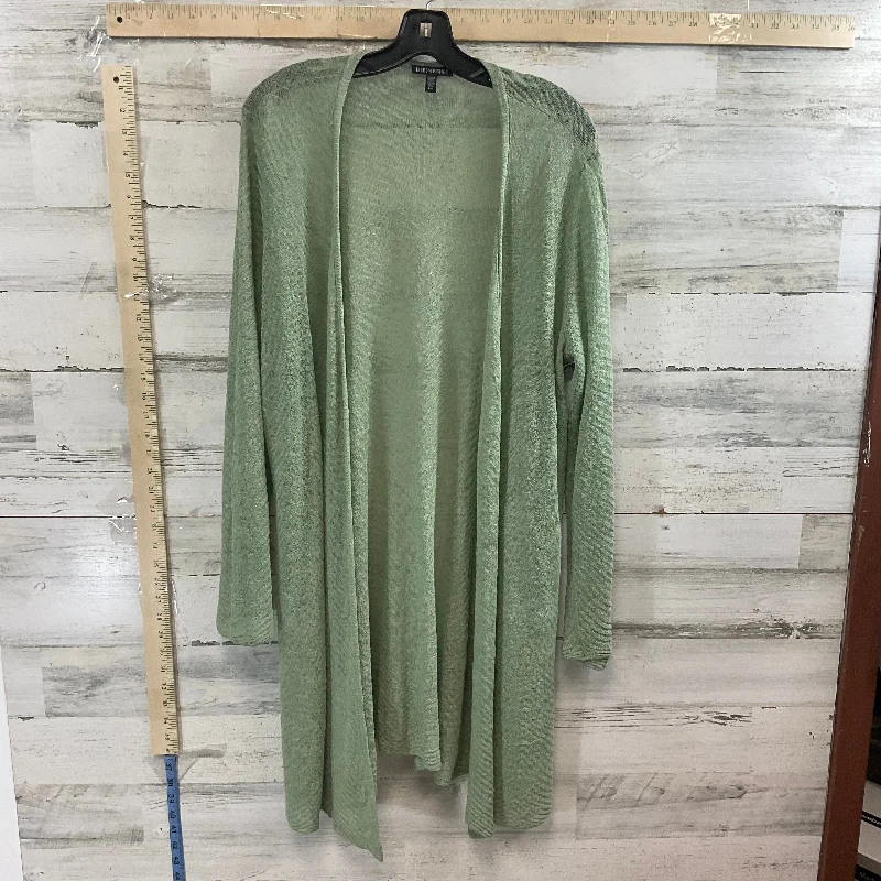 Green Cardigan Eileen Fisher, Size L