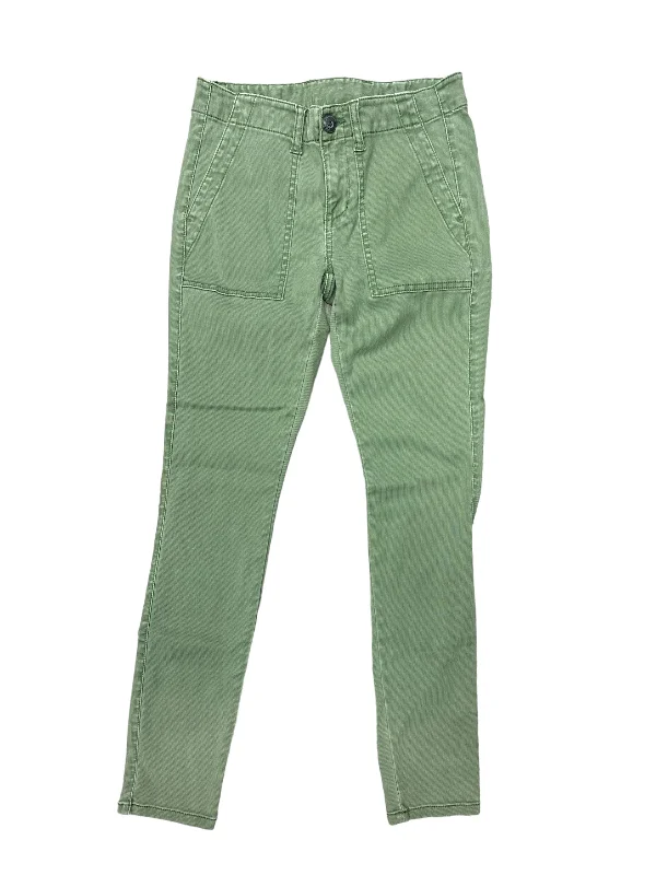 Pants Corduroy By Cabi In Green, Size: 4