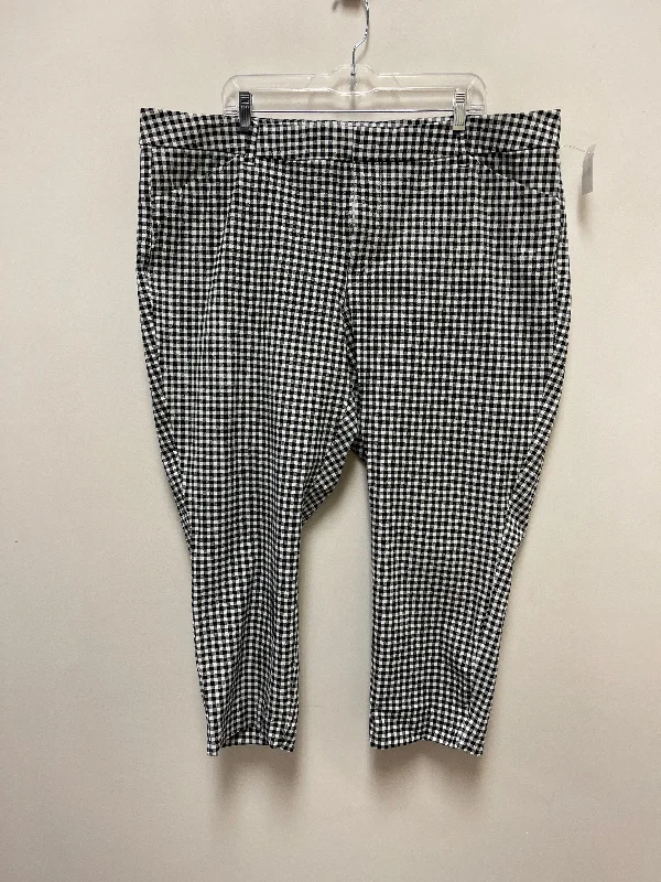 Pants Dress By Old Navy In Black & White, Size: 22