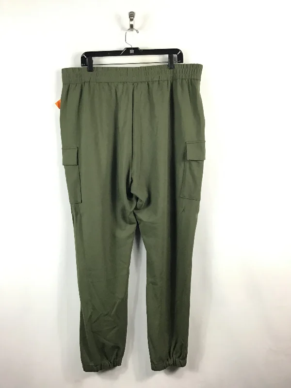 Pants Joggers By Clothes Mentor In Green, Size: L