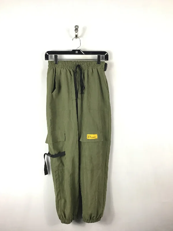 Pants Joggers By Shein In Green, Size: S