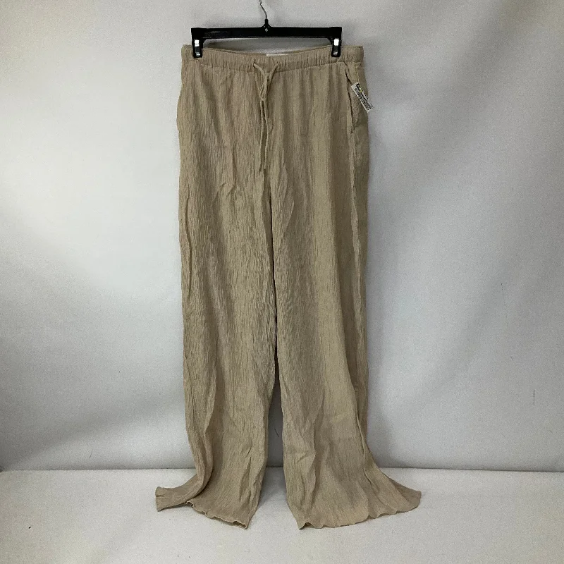 Pants Linen By Abercrombie And Fitch In Tan, Size: S