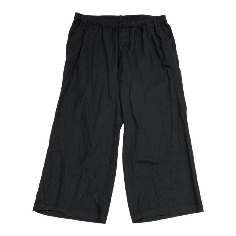 Pants Linen By Old Navy In Black, Size: 2x