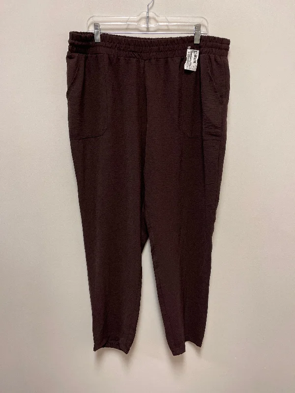 Pants Lounge By New York And Co In Brown, Size: 12