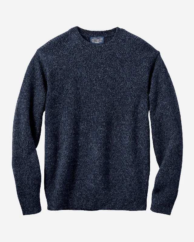 Men's Shetland Washable Crewneck