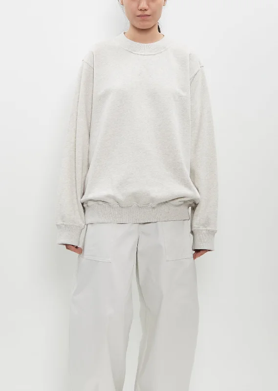 Tilt Sweatshirt — Pearl Melange