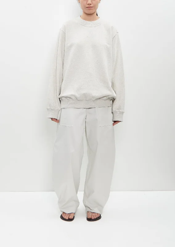 Tilt Sweatshirt — Pearl Melange