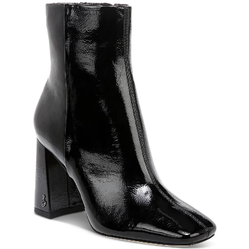 Codie 2 Womens Zipper Square Toe Ankle Boots