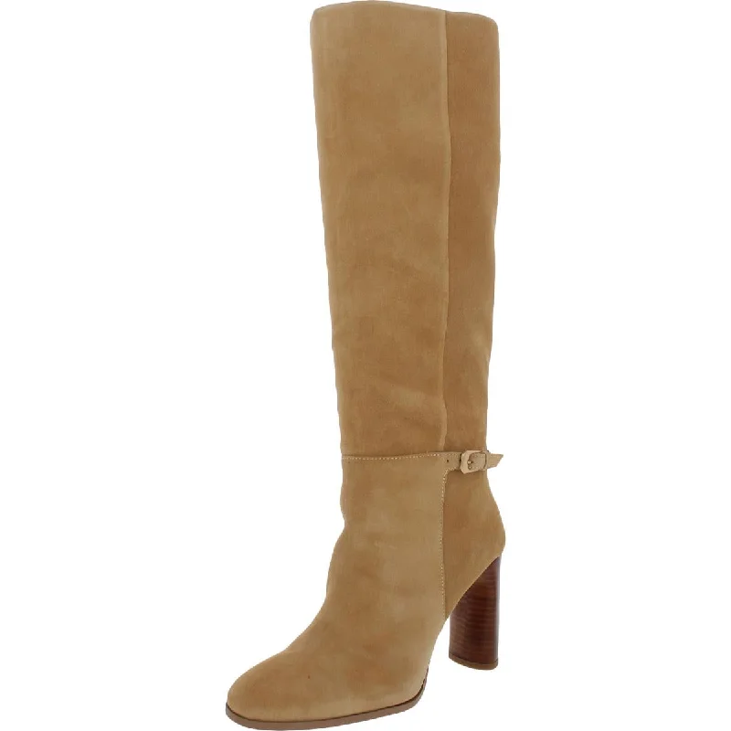 Cassie Womens Zipper Round Toe Knee-High Boots