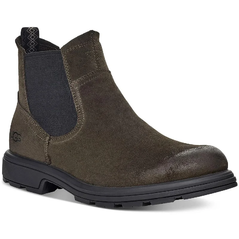 BILTMORE Mens Suede Upper Suede Chelsea Boots