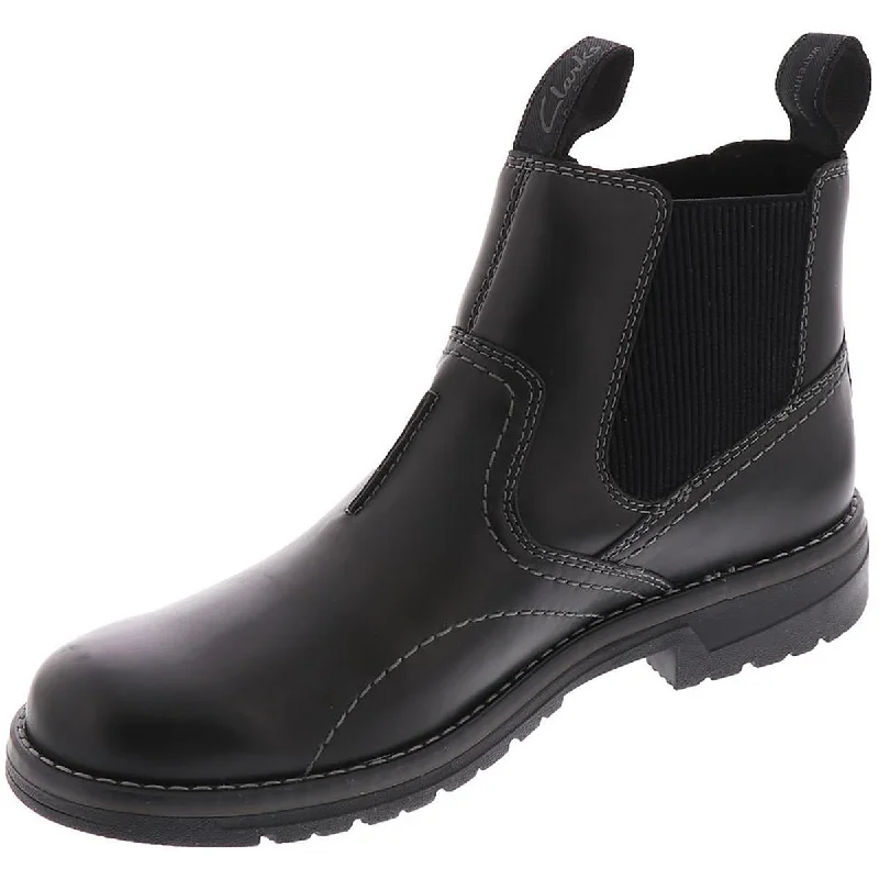 Morris Easy Mens Leather Chelsea Boots