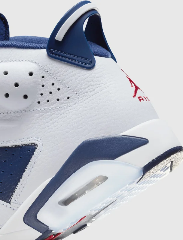 AIR JORDAN 6 RETRO ""WHITE/VARSITY RED/MIDNIGHT NAVY""