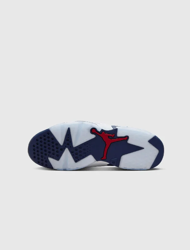 AIR JORDAN 6 RETRO ""WHITE/VARSITY RED/MIDNIGHT NAVY""