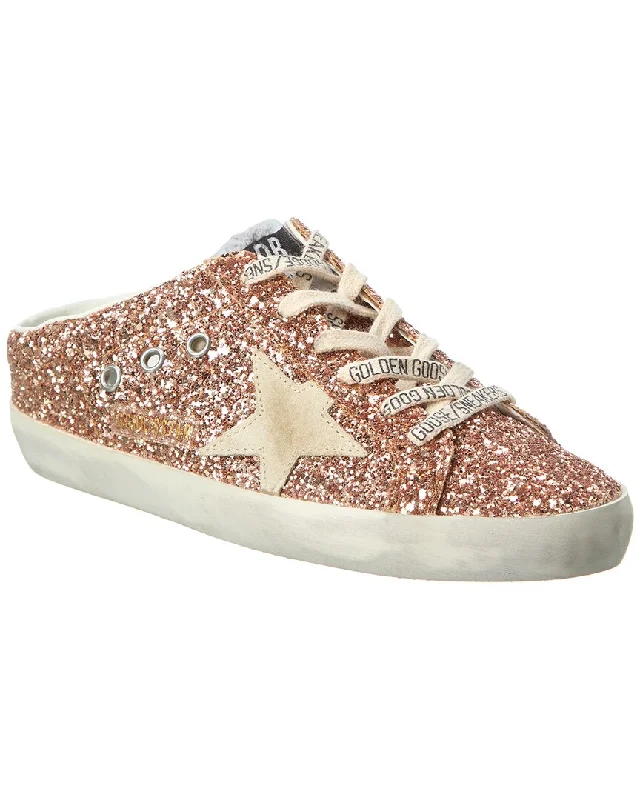 Golden Goose Superstar Sabot Glitter Sneaker