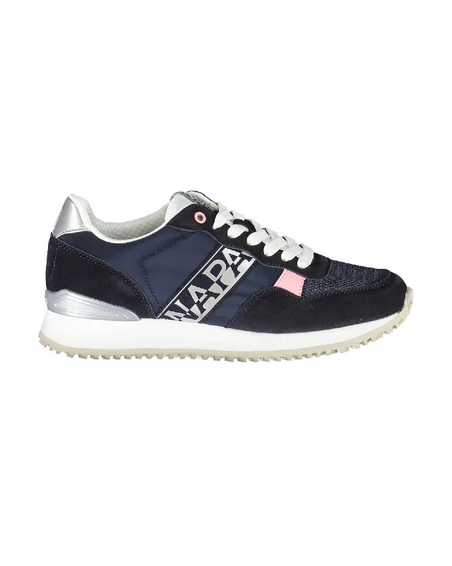 Napapijri Contrasting Lace Blue Sneaker