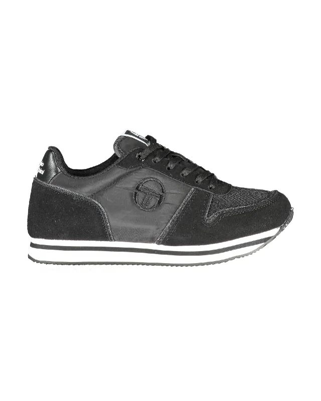 Sergio Tacchini Contrasting Sports Sneakers with Double Laces