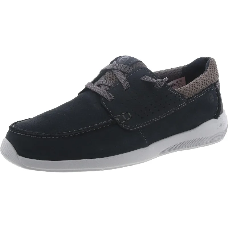 Gorwin Moc Mens Leather Slip On Casual And Fashion Sneakers