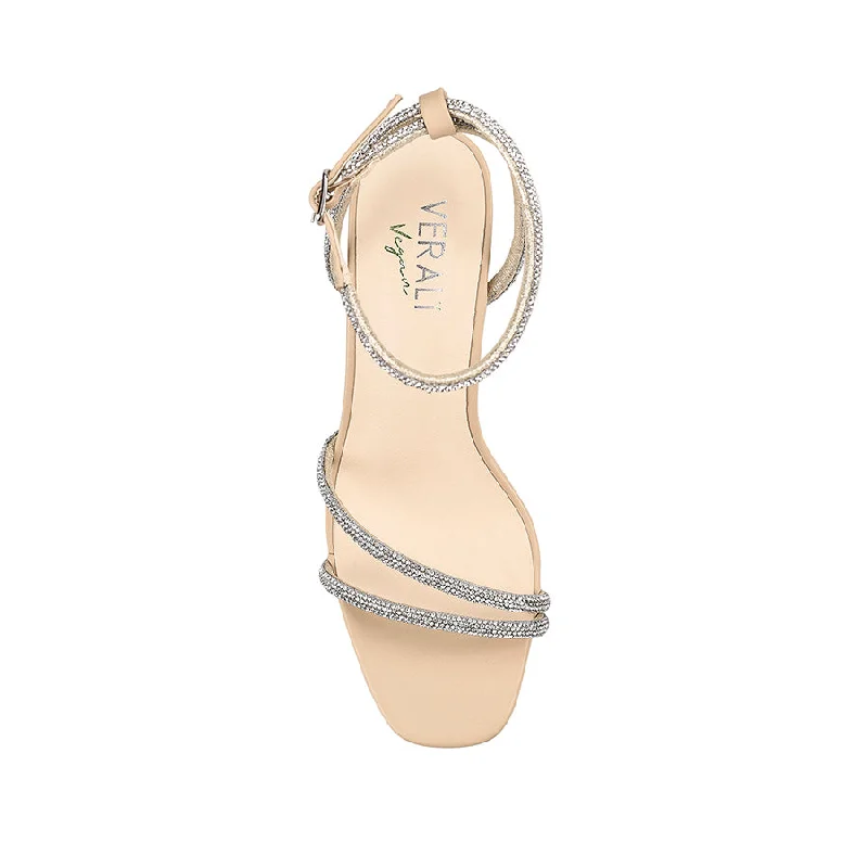 Lauren Platform Sandals - Nude