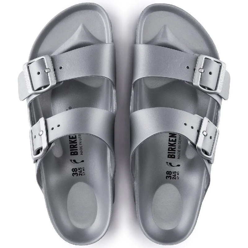 Birkenstock Women's Arizona EVA Metallic Silver