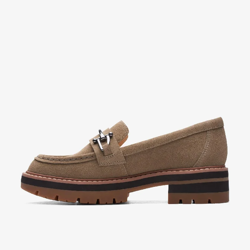 Clark’s Orianna Bit (Women’s) - Dark Sand Suede