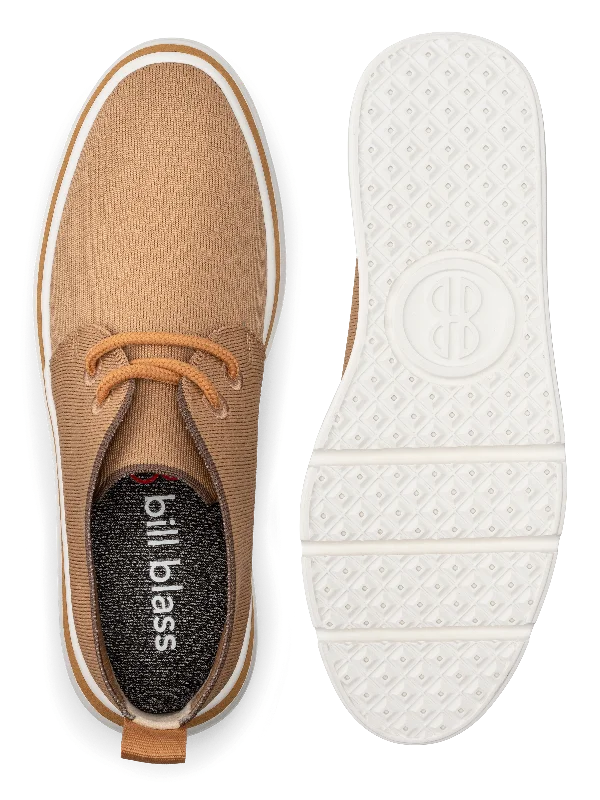 Mid Top Knit Sneaker - Buckthorn