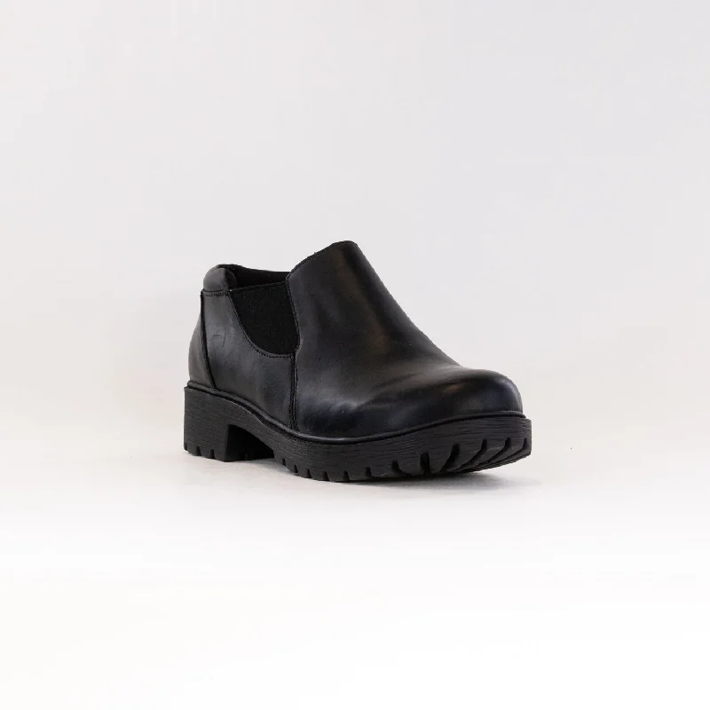 Alegria Ramona (Women's) - Black Oiled Leather