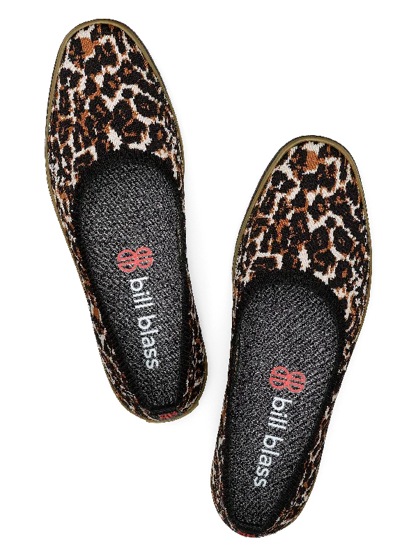 Sutton Knit Ballet - Leopard