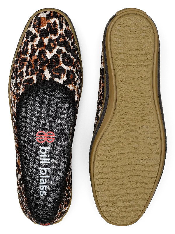 Sutton Knit Ballet - Leopard