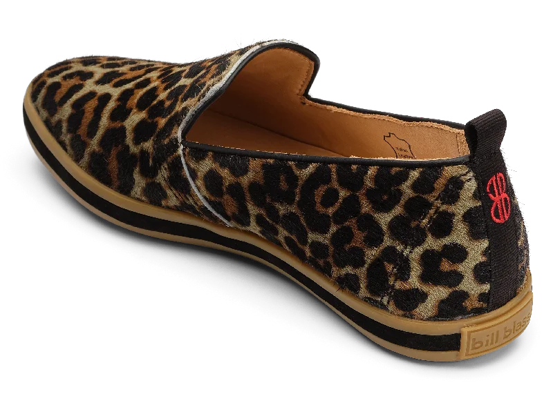 Sutton Slip On - Sage Leopard Hair Calf