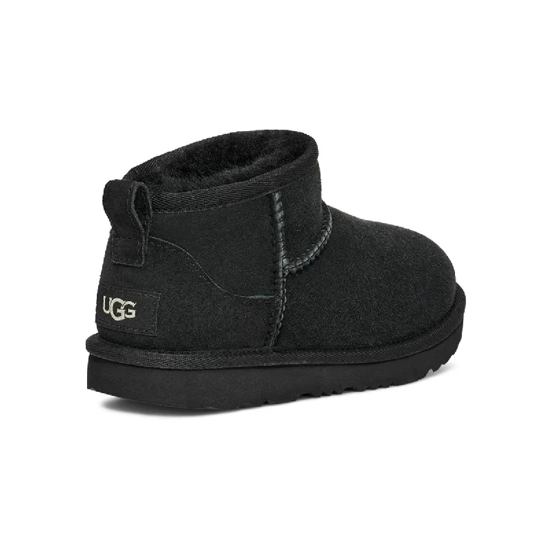 UGG Girl's Classic Ultra Mini Black