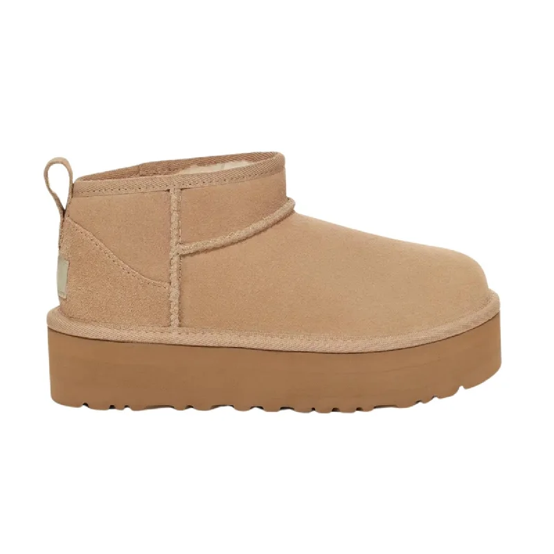 UGG Girl's Classic Ultra Mini Platform Sand