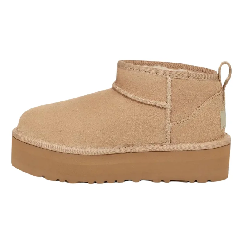 UGG Girl's Classic Ultra Mini Platform Sand