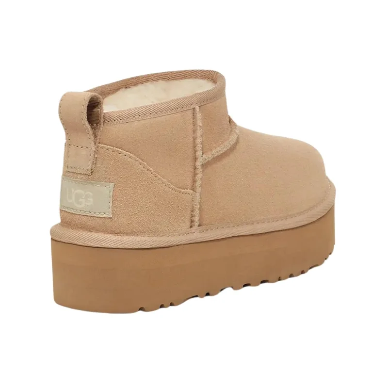 UGG Girl's Classic Ultra Mini Platform Sand