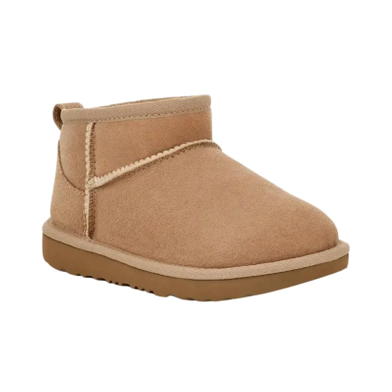 UGG Girl's Classic Ultra Mini Sand