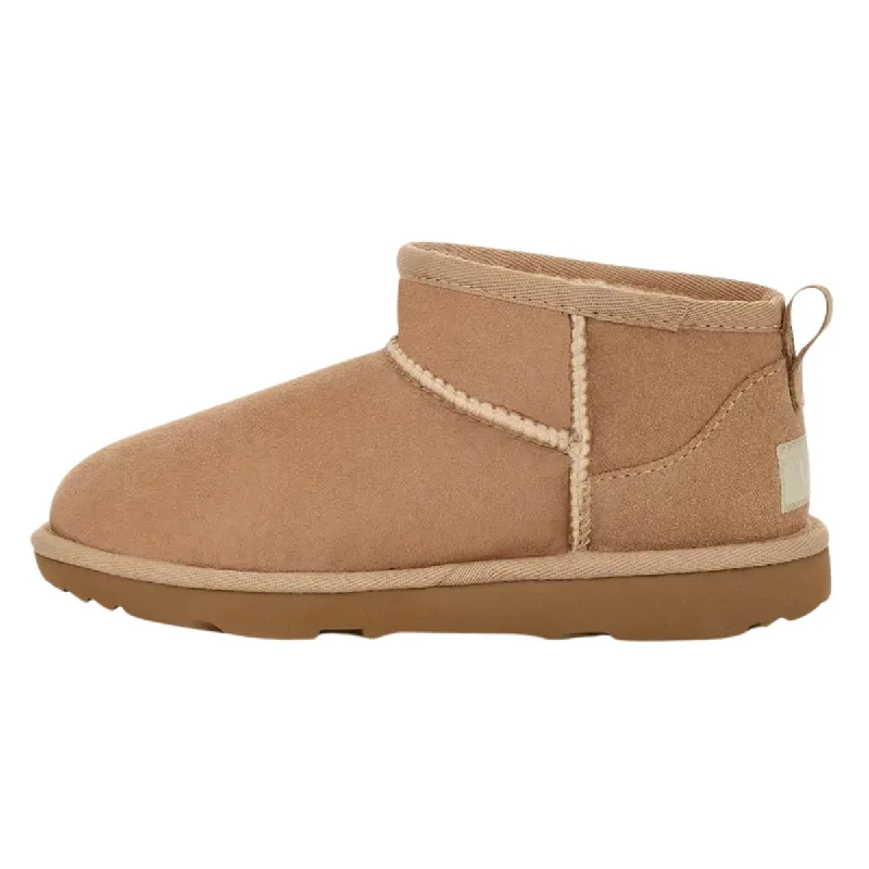 UGG Girl's Classic Ultra Mini Sand